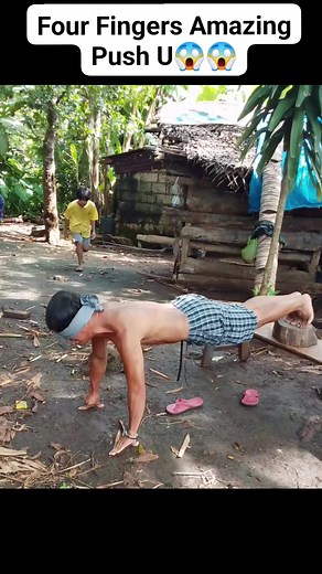 2M views · 21K reactions | Four Fingers Push Up #reelsviralシ #moreviews #comedyreels #reelsvideoシ #forintertainmentpurposesonly | Noy Pakondo | Facebook