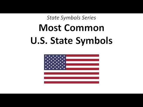Most Common U.S. State Symbols