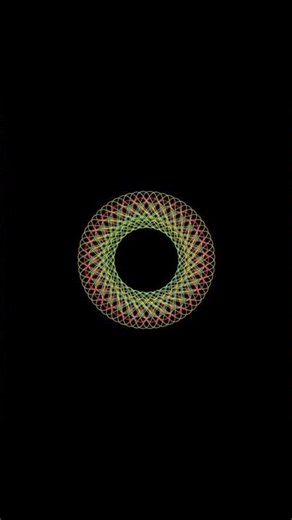 Create Amazing Spirograph Design in Adobe Illustrator | AI Tutorial #Shorts #youtubeshorts #viral