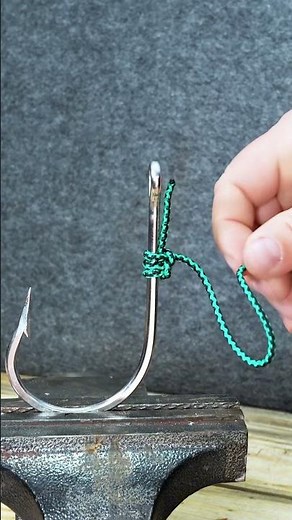 The Strongest Fishing Knot for Hooks: Never Lose a Catch Again #shorts #diy #lifehack