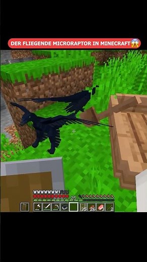 DER FLIEGENDE MICRORAPTOR IN MINECRAFT😱