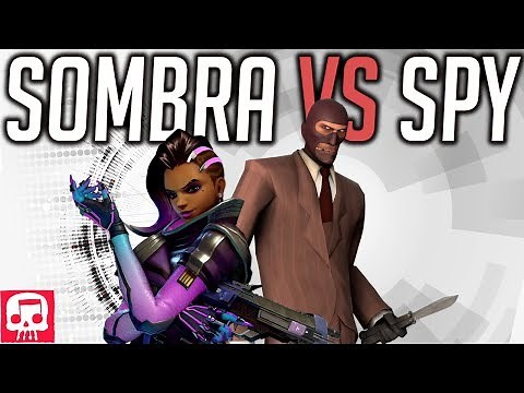 SOMBRA VS SPY RAP BATTLE by JT Music (Overwatch vs TF2)