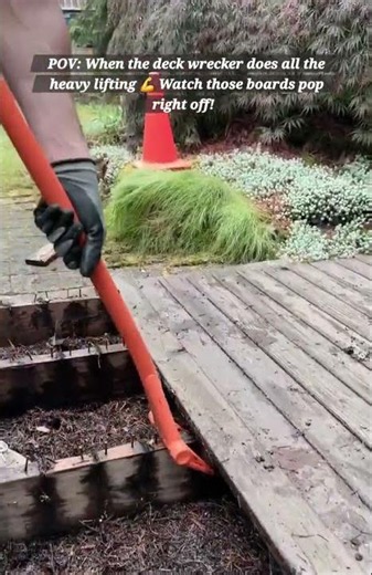 Deck Demolition Hack: Removing Boards Fast with a Deck Wrecker