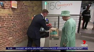 7.4K views · 40 reactions | Using the self-service checkout at the supermarket can be an interesting experience. Just ask The Queen, who has been introduced to the wonders of the modern supermarket for the first time. Story: 7news.link/b955VK #7NEWS | 7NEWS Brisbane | Facebook