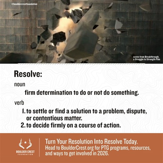 Resolutions are decisions — and it's easy for decisions to live in the past the moment they’re made. You may have set one at the start of the year. You may have set one yesterday. The real question is what RESOLVE you have TODAY because of your decision. Without resolve, nothing changes. Ideas stay ideas. Intentions stall. Promises fade as days pass and life moves on. Resolve is what turns thought into action. Action into routine. Routine into sustainable transformation. It’s the discipline to s
