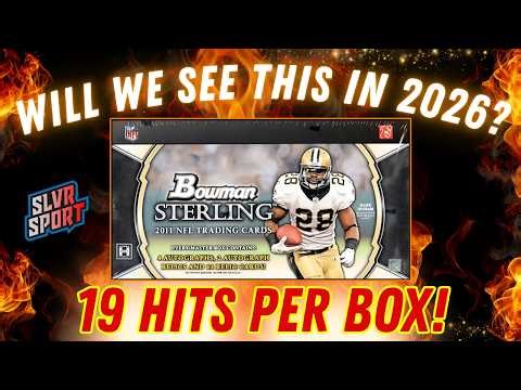 NATIONAL TREASURES REPLACEMENT? - 2011 Bowman Sterling Football Hobby Box Opening