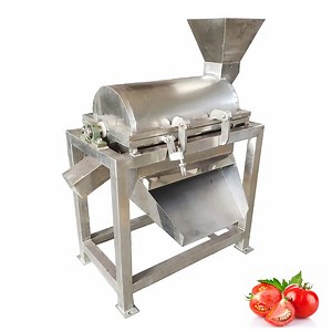 [Hot Item] Tomato Seed Remover Tomato Pulp Making Machine Tomato Juice Extractor Squeezer Machine