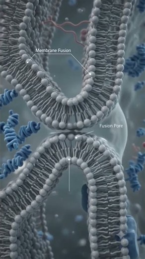How do cells release proteins?#cells #proteins