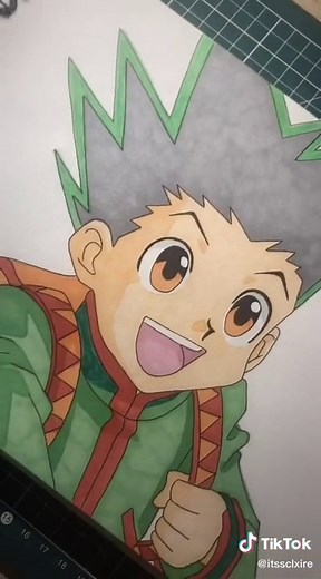 Hunter x Hunter Drawing - Anime Fan Art Tutorial