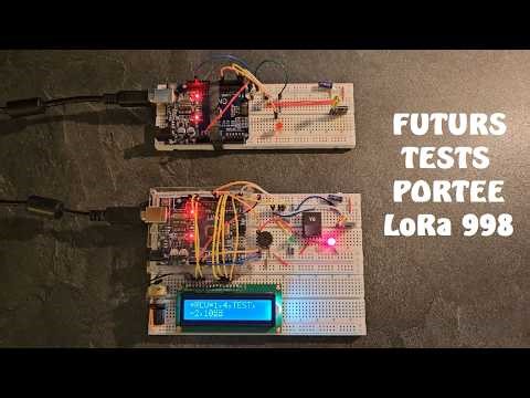 LoRa RYLR998 : MONTAGE P/ FUTURS TESTS PORTEE avec RSSI