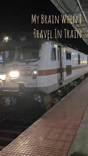 POV: Traveling in Train and Brain Goes Jinka Chika 😂
