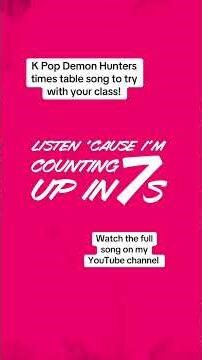 Your Idol times table song!