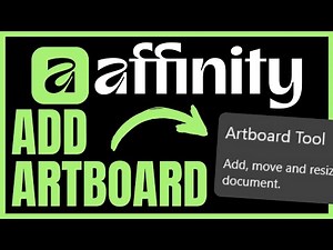 How To ADD ARTBOARD In Affinity Designer (QUICK & EASY) 2026