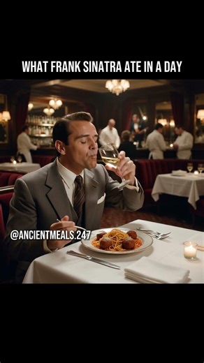 What Frank Sinatra Ate in a Day | Fly me to the Moon