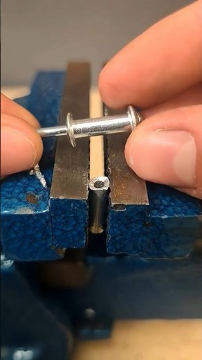 Genius Pop Rivet Hack for Belts & Straps! #tooltips #lifehacks