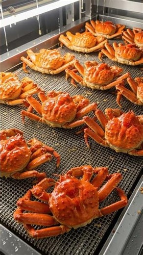 Inside a Modern Crab Processing Factory Part 2 #factoryprocess