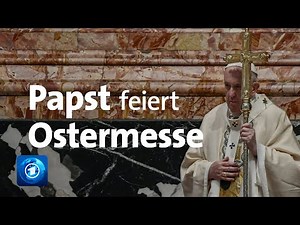 Vatikan: Papst erteilt Ostersegen und fordert Ende bewaffneter Konflikte