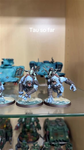Kroot and Battlesuits Preparation for Warhammer 40k