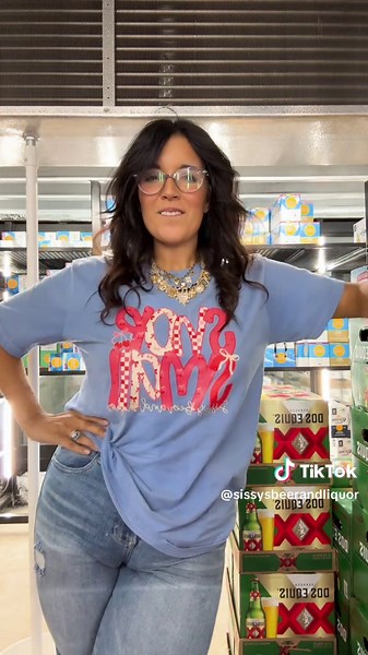 Just dancing with the beer #cooler #dancingliquorstorelady