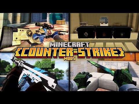 Top 10 Best Minecraft Counter-Strike Mods + Textures ! (2025)