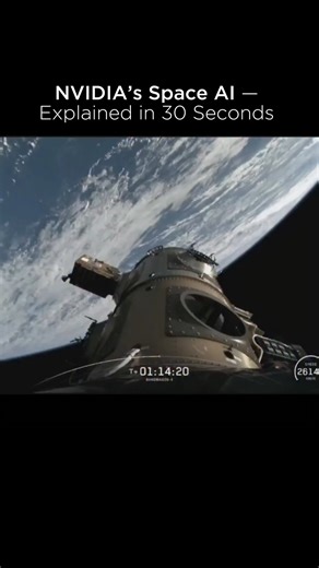 Artificial Intelligence (AI) | Business | Impacts on Instagram: "Starcloud, a small startup inside NVIDIA’s Inception program, just pulled off something that feels straight out of sci-fi. On November 2, 2025, its Starcloud-1 satellite launched aboard a SpaceX Falcon 9 — carrying the first NVIDIA H100 GPU ever sent into orbit. 🌍➡️🛰️ This tiny 60-kg satellite now has 100x the computing power of anything previously in space. And what is it running up there? Google’s open LLM, Gemma — making it th