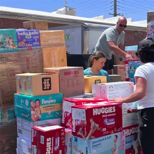 WATCH: 12-year-old delivers nearly 30,000 diapers to help Valley families in need