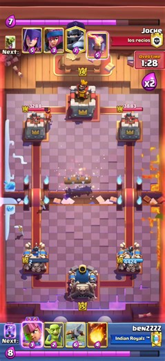 Last sec vines block #clashroyale #supercell #gaming | Unreal Frame