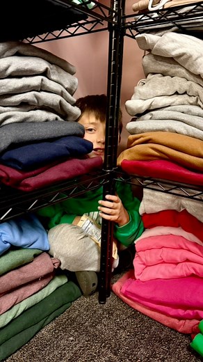 3.1K views · 27 reactions | When you have to hang out at your mom’s shirt shop after school. You chill in the corner of the shirt racks. #funny #family #tshirts #school #shopping | Mommas on a Mission | Facebook