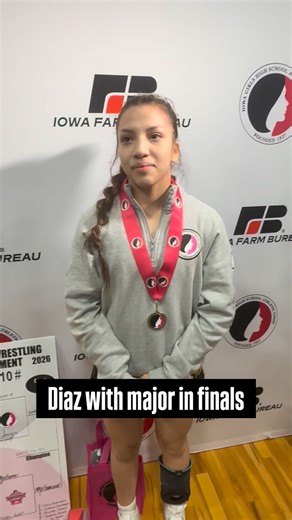 IAwrestle | Violet Diaz battled through some pain to pick up another state title for Denver. #IAwrestle x #iahswr | Instagram