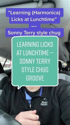 Sonny Terry Style Chugging for Blues Harmonica