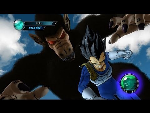 Dragonball Z Ultimate Tenkaichi Mod - Vegeta vs Great Ape Goku | Chaospunishment