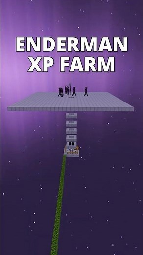 Minecraft Enderman XP Farm Tutorial ⚡