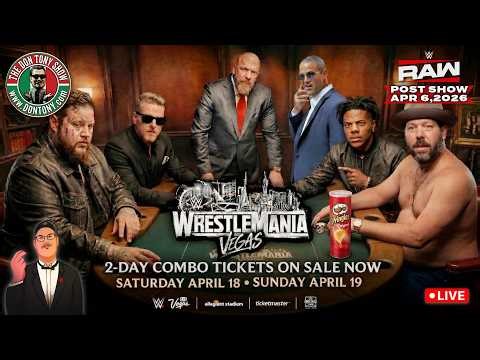 🔴WWE RAW 4/6/26 Review | Pat McAfee/TKO Backlash | Alberto El Patron In Jail | WrestleMania 42; More