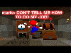 super minecraft 64 bloopers: Mineswap