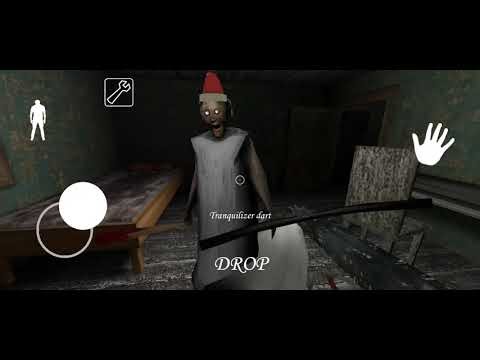 Playing GRANNY in dark mode and extra blocks ☠️