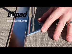 LilliPad Diving Board: Surface Mount Installation