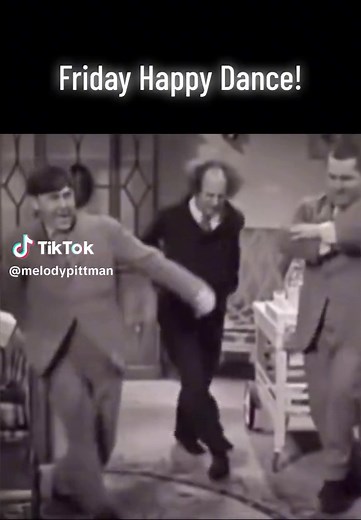 #friday #happydance #threestooges #iceicebaby #😂 #❤️ #larry #curly #moe #funny #humor #humortok #fyp #foryou #foryoupage