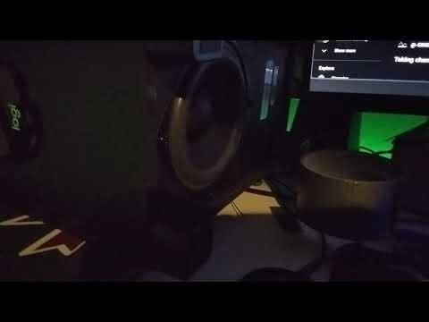 Sorry for not uploading for a while but new bass test on the logitech z313 2.1 subwoofer