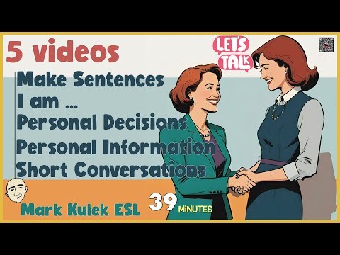 39 Minutes of English Conversation Practice with Mark Kulek ESL