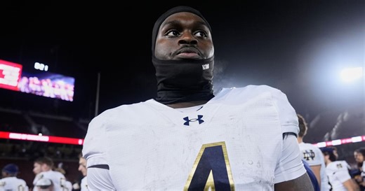 Why did Notre Dame's August loss cost the Irish a playoff spot in December?