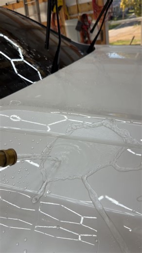 1.9K views · 19 reactions | ⚫️Everyone that ask” How good is Ceramic coating” the video will tell it all! Long lasting protection ⚫️Enhanced gloss Makes cleaning your vehicle easier due to its hydrophobic properties ⚫️Resistance to UV Rays and Chemical stains✨✨ | D&N Detailing And Window Tinting | Facebook