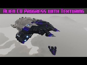 Empyrion Galactic Survival - Alien CV Texturing a small section