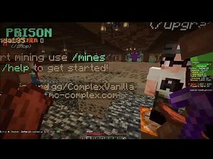 Minecraft Prison Gameplay