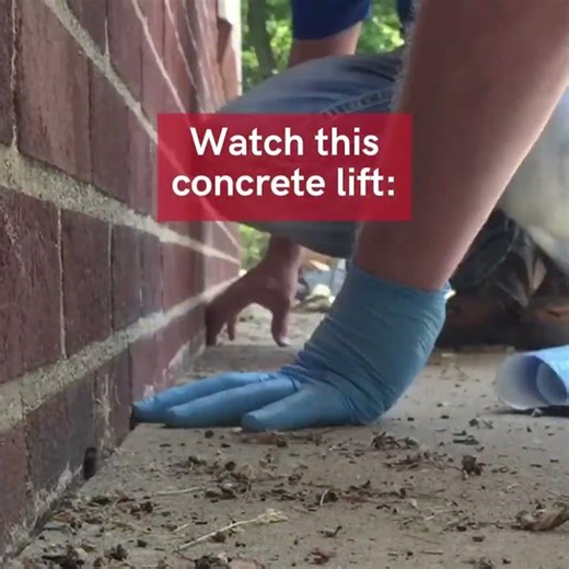 Concrete Lift - Baird Foundation Repair