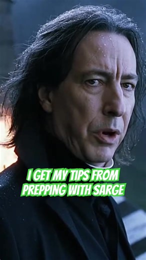 When it comes to preparing for the Apocalypse, the professor takes his survival tips from Prepping With Sarge