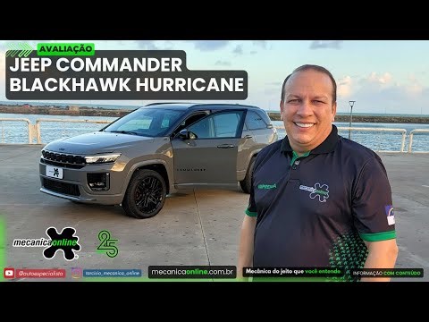 Avaliação Jeep Commander Blackhawk 2026