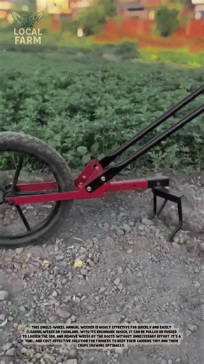 Revolutionize Your Farming: The Ultimate Manual Weeder & Cultivator Tool!#Gardening
