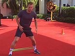 Harry Kane on road to match fitness as he does rehabilitation