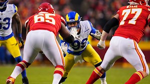 It takes hand-to-hand combat training to play like LA Rams Aaron Donald