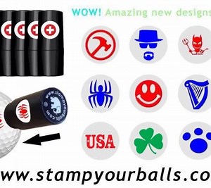 Never play the wrong #golf ball again,one indelible dab and done at www.stampyourballs.com | stampyourballs.com